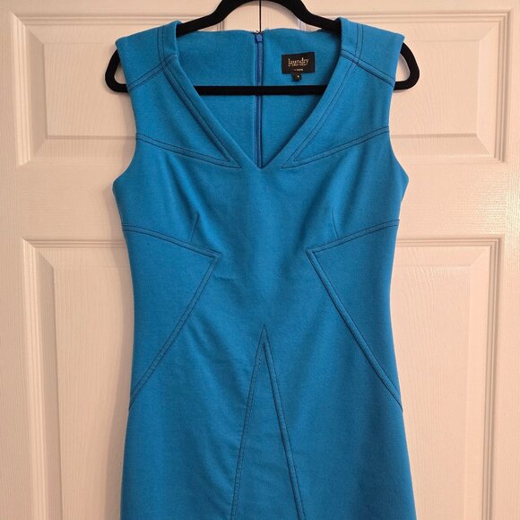 Laundry by Shelli Segal Blue Dress - Picture 1 of 5